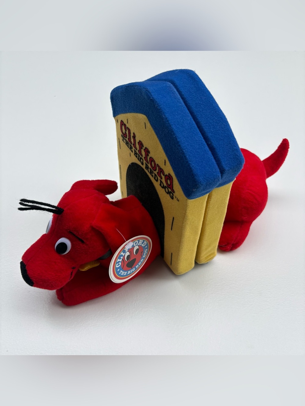 Y2K CLIFFORD THE BIG RED DOG BOOKENDS